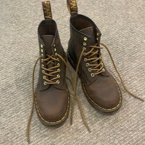 Dr. Martens brown boots